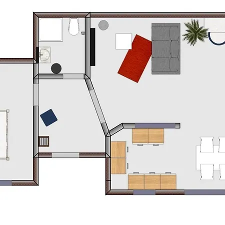 Schwarzwaldliebe Nahe Freiburg, Terrasse Apartamento